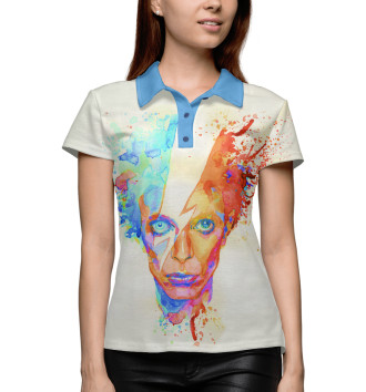 Женское Рубашка поло David Bowie