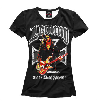 Женская Футболка Motorhead Lemmy