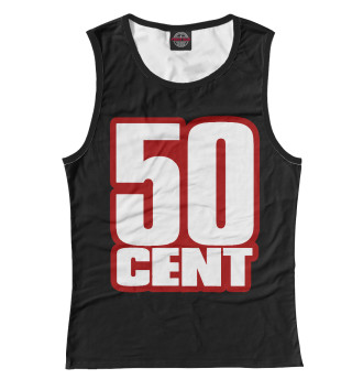 Женская Майка 50 Cent