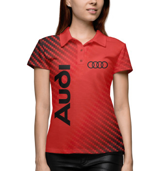 Женское Рубашка поло Audi / Ауди