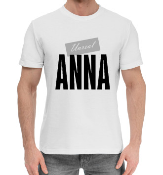 Мужская Хлопковая футболка Анна