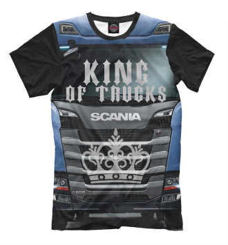 Футболка для мальчиков SCANIA - король грузовиков