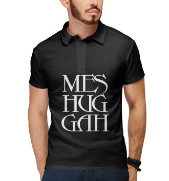 Мужское Рубашка поло Meshuggah