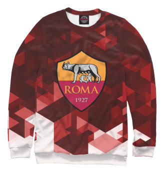 Мужской Свитшот Roma FC Abstract