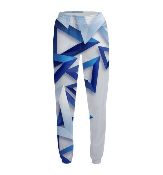 Женские Спортивные штаны Треугольники 3D