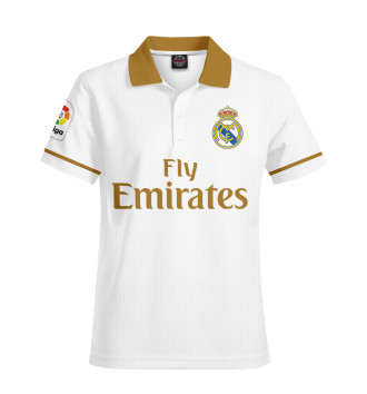 Мужское Рубашка поло Азар Реал Мадрид форма домашняя 19/20