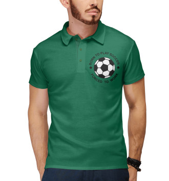Мужское Рубашка поло Футбол