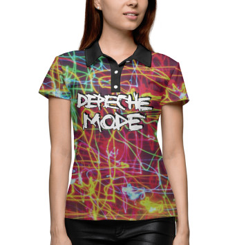 Женское Рубашка поло Depeche Mode