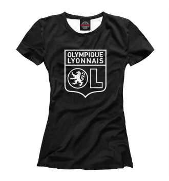 Футболка для девочек Olympique lyonnais