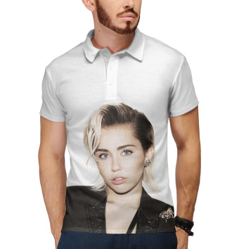 Мужское Рубашка поло Miley Cyrus