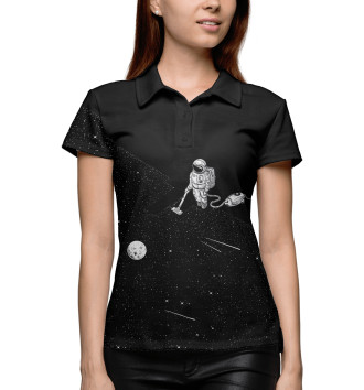 Женское Рубашка поло Space Hoover