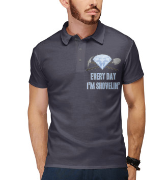 Мужское Рубашка поло Minecraft Everyday