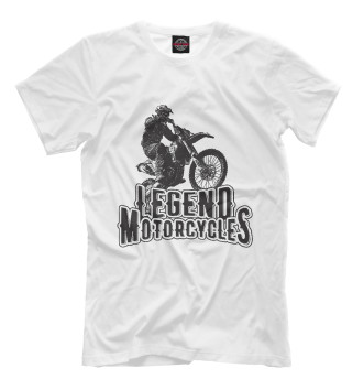 Мужская Футболка Legend motorcycles