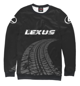 Мужской Толстовка Lexus Speed Tires на темном