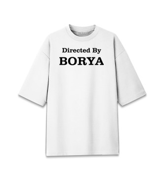Женская Хлопковая футболка оверсайз Directed By Borya