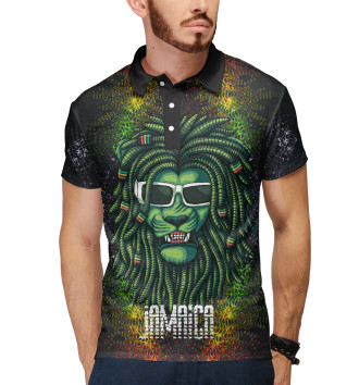 Мужское Рубашка поло Lion Jamaica