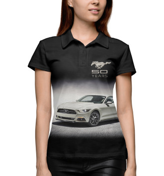 Женское Рубашка поло Mustang 50 years