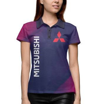 Женское Рубашка поло Mitsubishi / Митсубиси