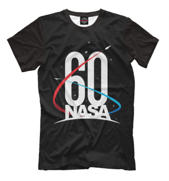 Мужская Футболка NASA 60 лет