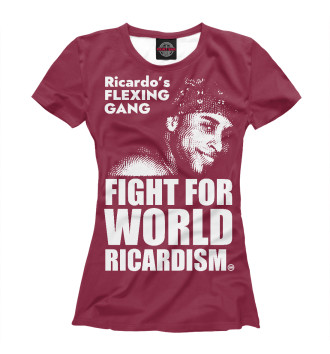 Футболка для девочек Fight for Ricardo