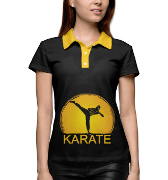Женское Рубашка поло Karate