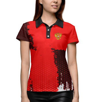 Женское Рубашка поло Russia Sport Uniform