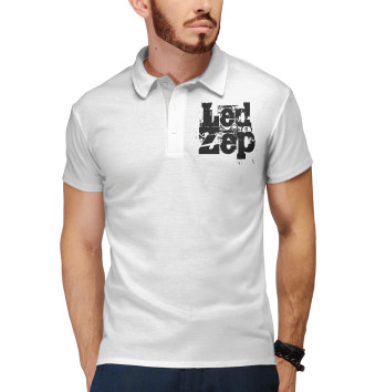Мужское Рубашка поло Led Zeppelin