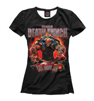 Женская Футболка Five Finger Death Punch Got Your Six