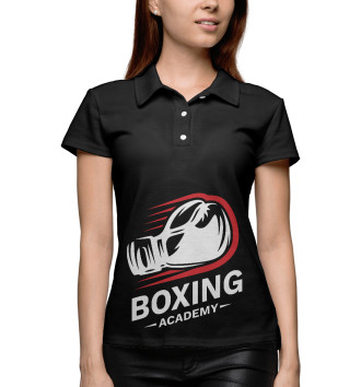 Женское Рубашка поло Академия Бокса