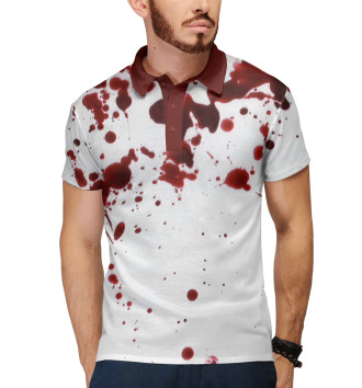 Мужское Рубашка поло Кровь