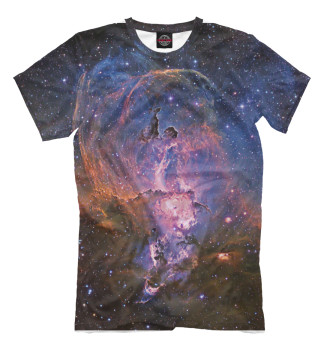 Футболка для мальчиков Statue of Liberty nebula / Туманность Статуя Свободы (NGC 3576)
