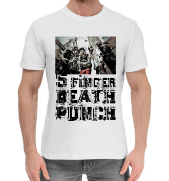 Мужская Хлопковая футболка Five Finger Death Punch