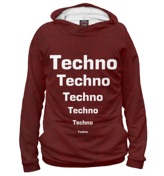 Худи для девочек Techno