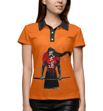 Женское Рубашка поло Бусидо - кодекс самурая