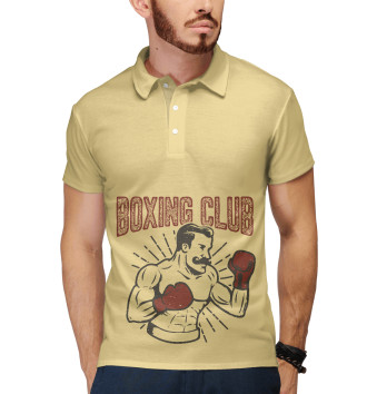 Мужское Рубашка поло Boxing Ccub