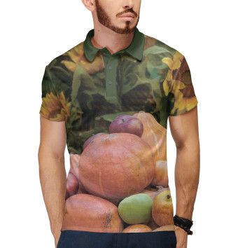 Мужское Рубашка поло Праздник урожая