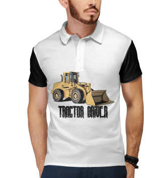 Мужское Рубашка поло Tractor driver