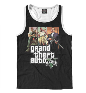 Мужская Майка борцовка Grand Theft Auto | GTA