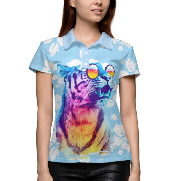 Женское Рубашка поло Summerr Tiger
