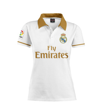 Женское Рубашка поло Азар Реал Мадрид форма домашняя 19/20