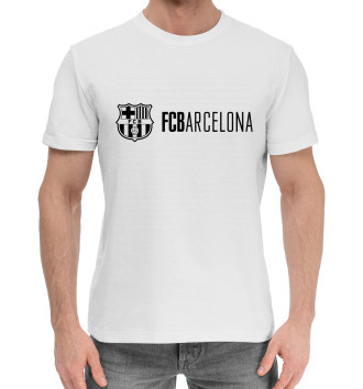 Мужская Хлопковая футболка Barcelona
