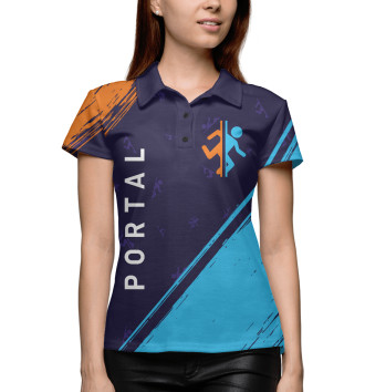 Женское Рубашка поло Portal / Портал