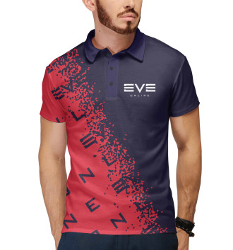 Мужское Рубашка поло Eve Online / Ив Онлайн