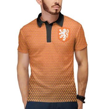 Мужское Рубашка поло Форма Нидерланды