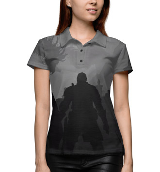 Женское Рубашка поло Dark Souls