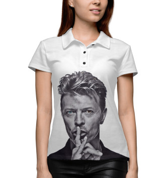 Женское Рубашка поло David Bowie