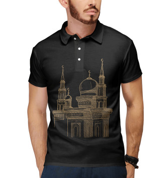 Мужское Рубашка поло Мечеть
