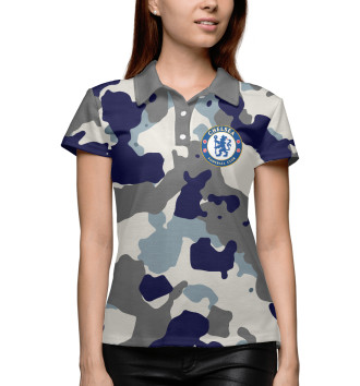 Женское Рубашка поло FC Chelsea Camouflage