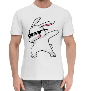 Мужская Хлопковая футболка Кролик DAB
