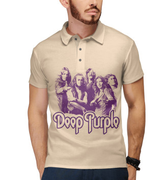 Мужское Поло Deep Purple